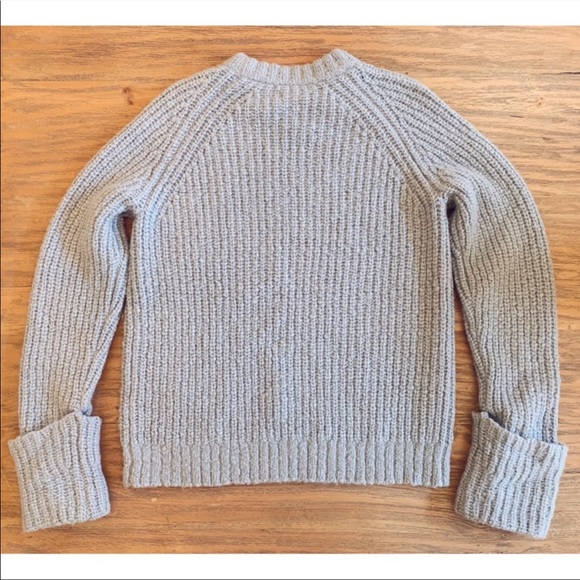 FRAME Alpaca Blend Cuffed Raglan Sweater - Picture 7 of 8
